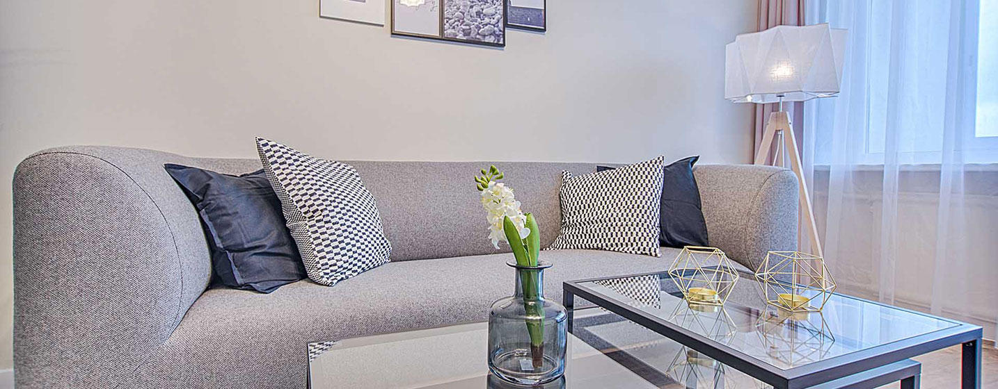 This image shows the interior of one of the The Gondolier Apartment units