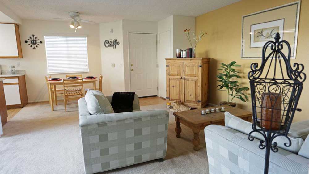 This spacious interiors can be viewed in person at the Club Royale Apartments, so make a reservation and stop in today.