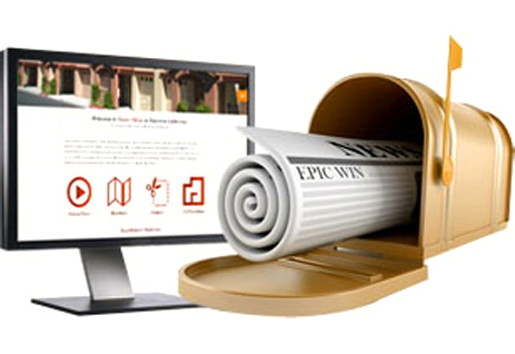 This display image is used for Club Royale Apartments newsletter page link button